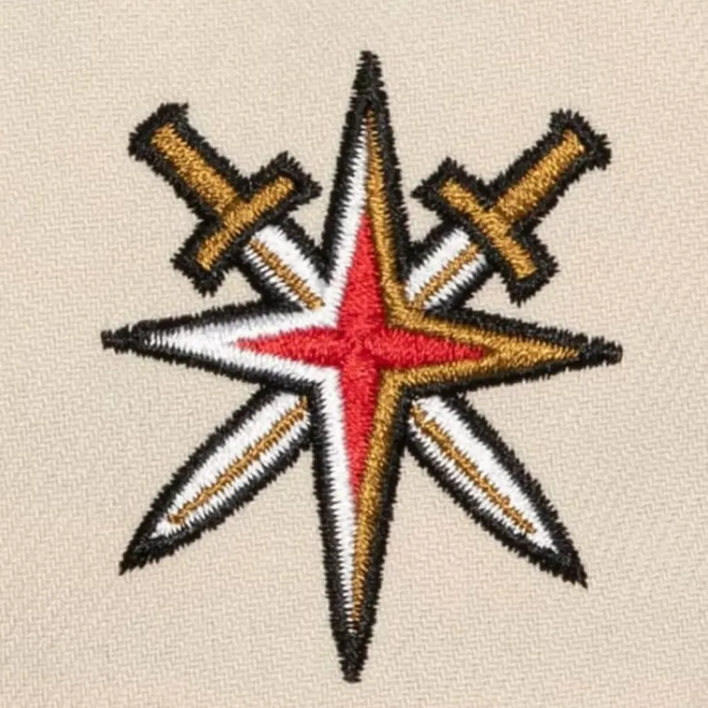 Headwear Mitchell & Ness -Vintage Cream Snapback Vegas Golden Knights