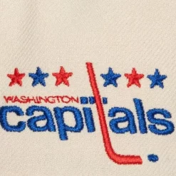Headwear Mitchell & Ness -Vintage Cream Snapback Washington Capitals