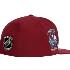 Headwear Mitchell & Ness -Vintage Fitted Colorado Avalanche