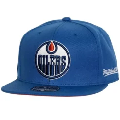 Headwear Mitchell & Ness -Vintage Fitted Edmonton Oilers