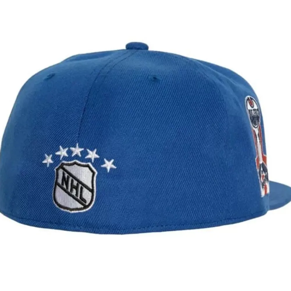 Headwear Mitchell & Ness -Vintage Fitted Edmonton Oilers