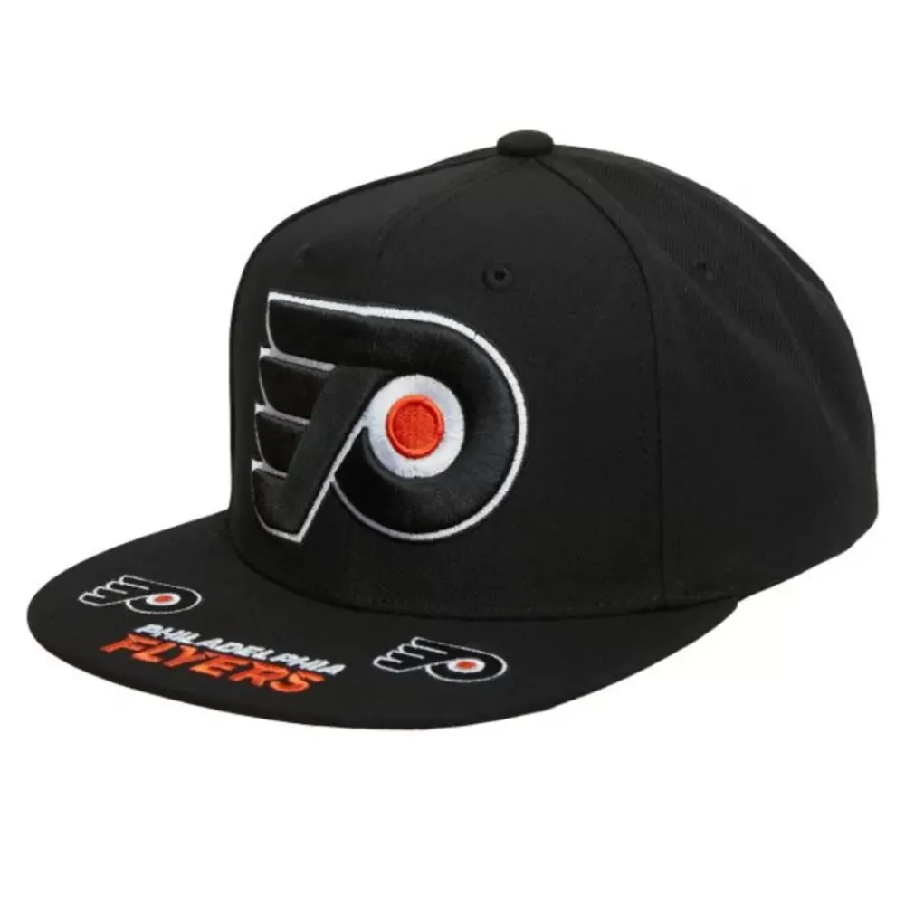 Headwear Mitchell & Ness -Vintage Hat Trick Snapback Philadelphia Flyers