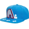 Headwear Mitchell & Ness -Vintage Hat Trick Snapback Quebec Nordiques