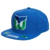 Headwear Mitchell & Ness -Vintage Hat Trick Snapback Hartford Whalers