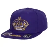 Headwear Mitchell & Ness -Vintage Hat Trick Snapback Los Angeles Kings