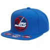 Headwear Mitchell & Ness -Vintage Hat Trick Snapback Winnipeg Jets
