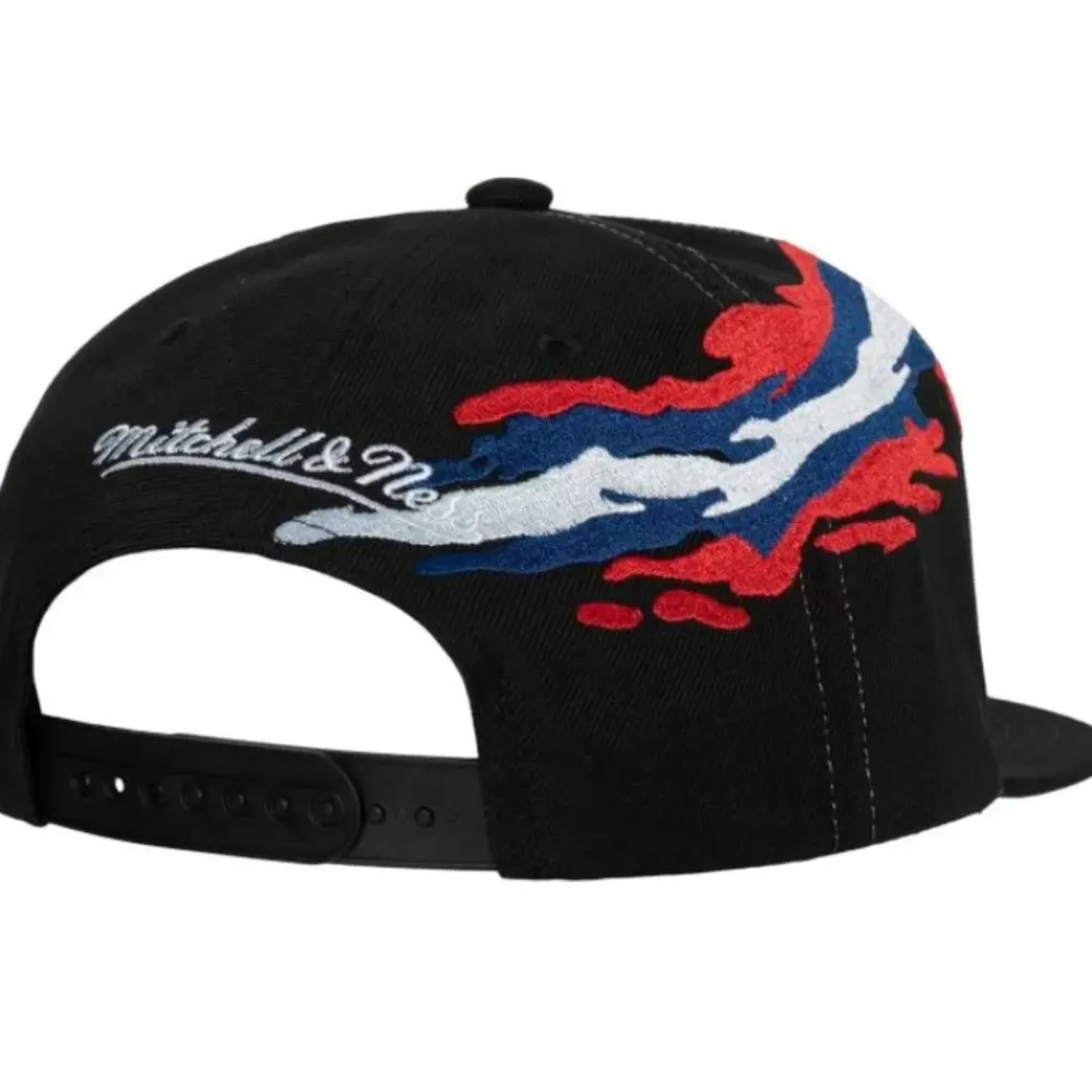 Headwear Mitchell & Ness -Vintage Paintbrush Snapback Winnipeg Jets