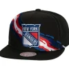 Headwear Mitchell & Ness -Vintage Paintbrush Snapback New York Rangers