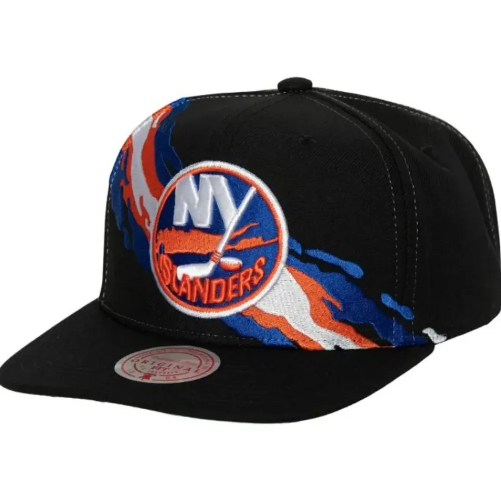 Headwear Mitchell & Ness -Vintage Paintbrush Snapback New York Islanders