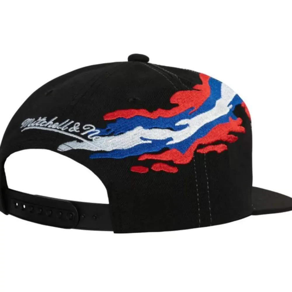 Headwear Mitchell & Ness -Vintage Paintbrush Snapback Washington Capitals