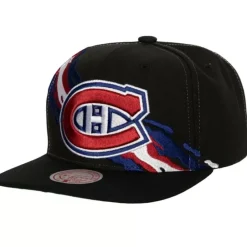 Headwear Mitchell & Ness -Vintage Paintbrush Snapback Montreal Canadiens