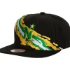 Headwear Mitchell & Ness -Vintage Paintbrush Snapback Minnesota North Stars