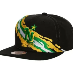 Headwear Mitchell & Ness -Vintage Paintbrush Snapback Minnesota North Stars
