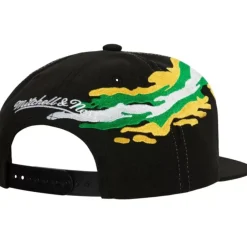 Headwear Mitchell & Ness -Vintage Paintbrush Snapback Minnesota North Stars