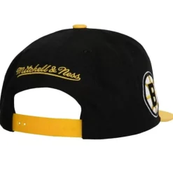 Headwear Mitchell & Ness -Vintage Script Snapback Boston Bruins