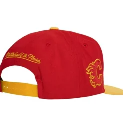 Headwear Mitchell & Ness -Vintage Script Snapback Calgary Flames