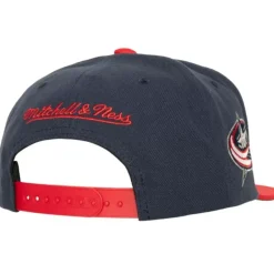 Headwear Mitchell & Ness -Vintage Script Snapback Columbus Blue Jackets