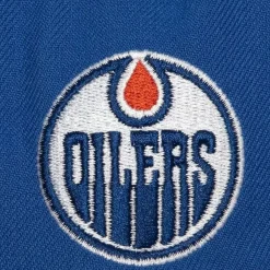 Headwear Mitchell & Ness -Vintage Script Snapback Edmonton Oilers