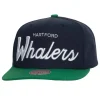 Headwear Mitchell & Ness -Vintage Script Snapback Hartford Whalers