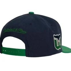 Headwear Mitchell & Ness -Vintage Script Snapback Hartford Whalers