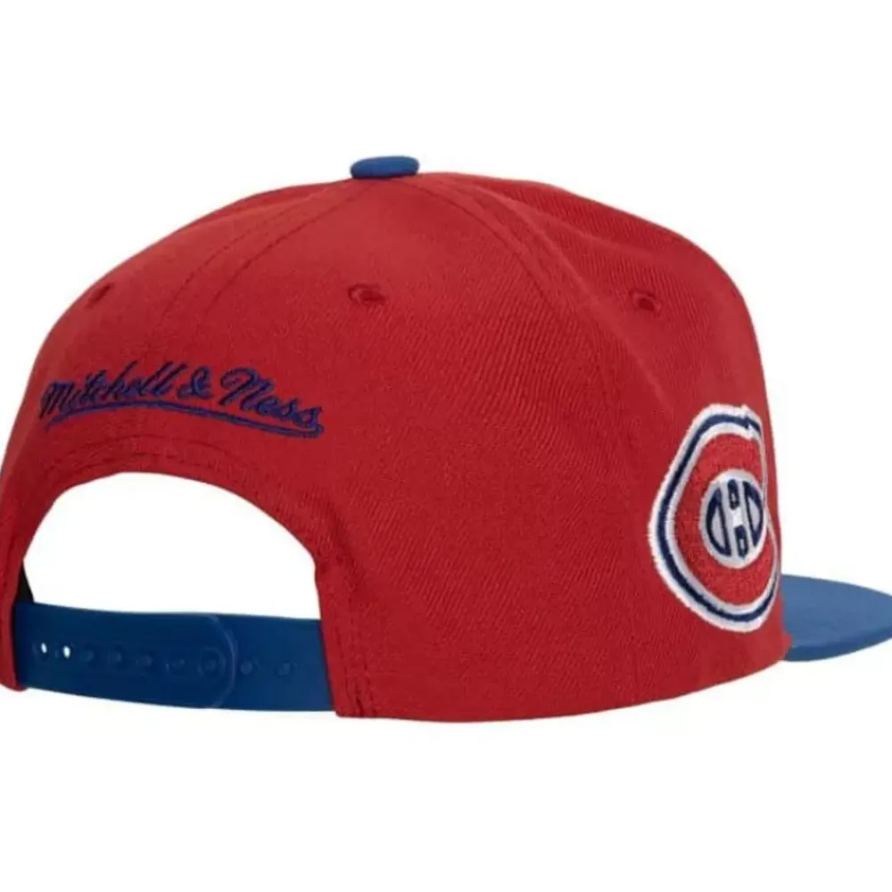 Headwear Mitchell & Ness -Vintage Script Snapback Montreal Canadiens