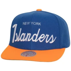 Headwear Mitchell & Ness -Vintage Script Snapback New York Islanders