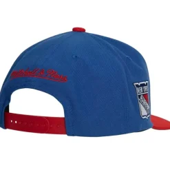 Headwear Mitchell & Ness -Vintage Script Snapback New York Rangers