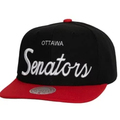 Headwear Mitchell & Ness -Vintage Script Snapback Ottawa Senators