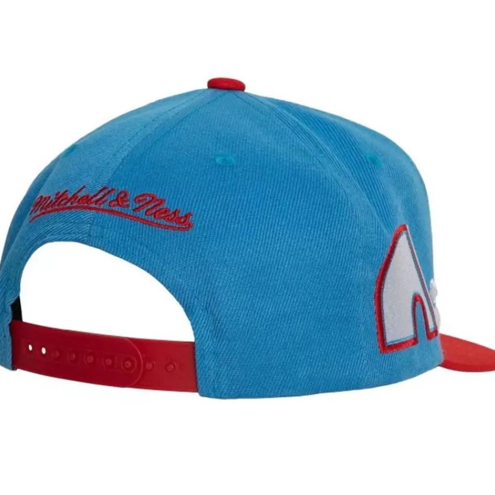 Headwear Mitchell & Ness -Vintage Script Snapback Quebec Nordiques