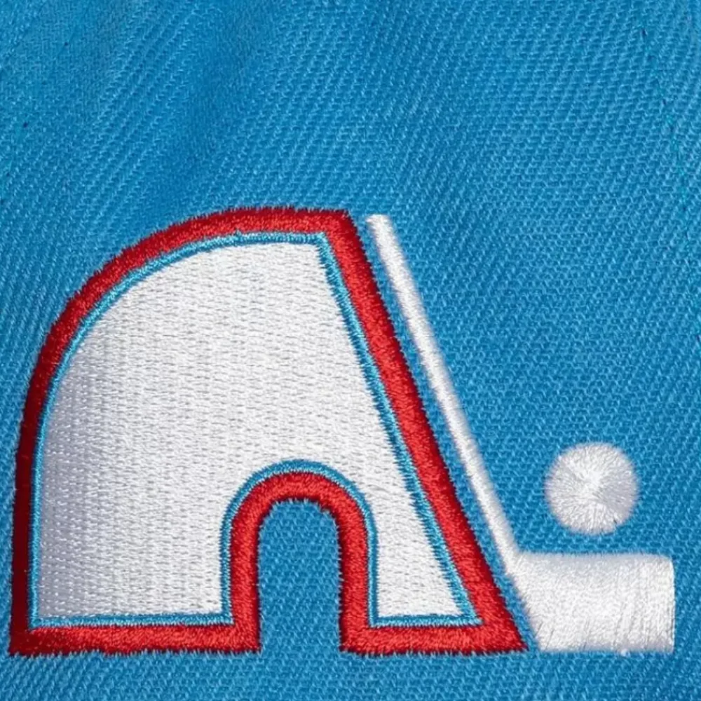 Headwear Mitchell & Ness -Vintage Script Snapback Quebec Nordiques