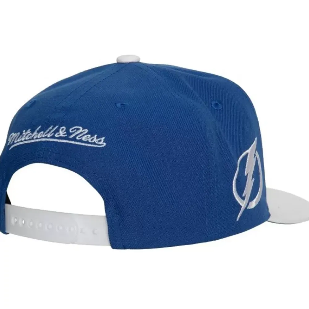 Headwear Mitchell & Ness -Vintage Script Snapback Tampa Bay Lightning