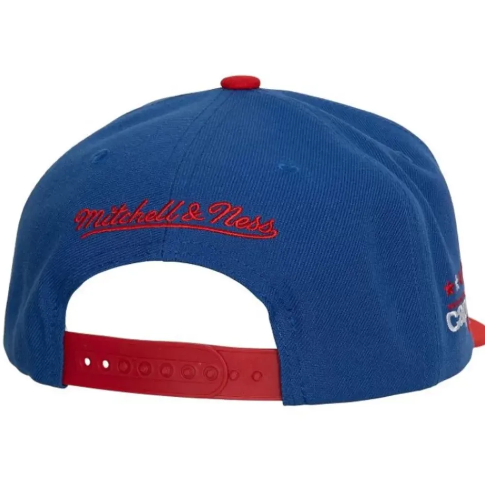 Headwear Mitchell & Ness -Vintage Script Snapback Washington Capitals