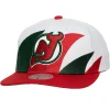 Headwear Mitchell & Ness -Vintage Sharktooth Snapback New Jersey Devils