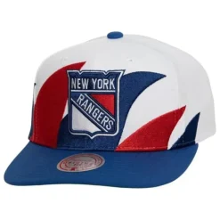 Headwear Mitchell & Ness -Vintage Sharktooth Snapback New York Rangers
