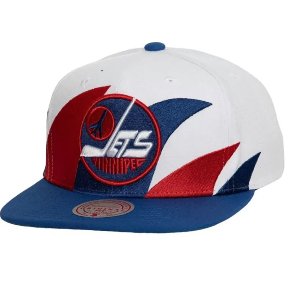 Headwear Mitchell & Ness -Vintage Sharktooth Snapback Winnipeg Jets