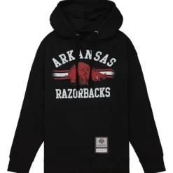 Apparel Mitchell & Ness Hoodies & Sweatshirts-Vintage Stripes Pullover University Of Arkansas