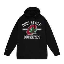 Apparel Mitchell & Ness Hoodies & Sweatshirts-Vintage Stripes Pullover Ohio State
