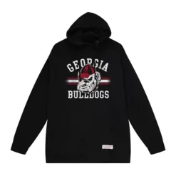 Apparel Mitchell & Ness Hoodies & Sweatshirts-Vintage Stripes Pullover University Of Georgia