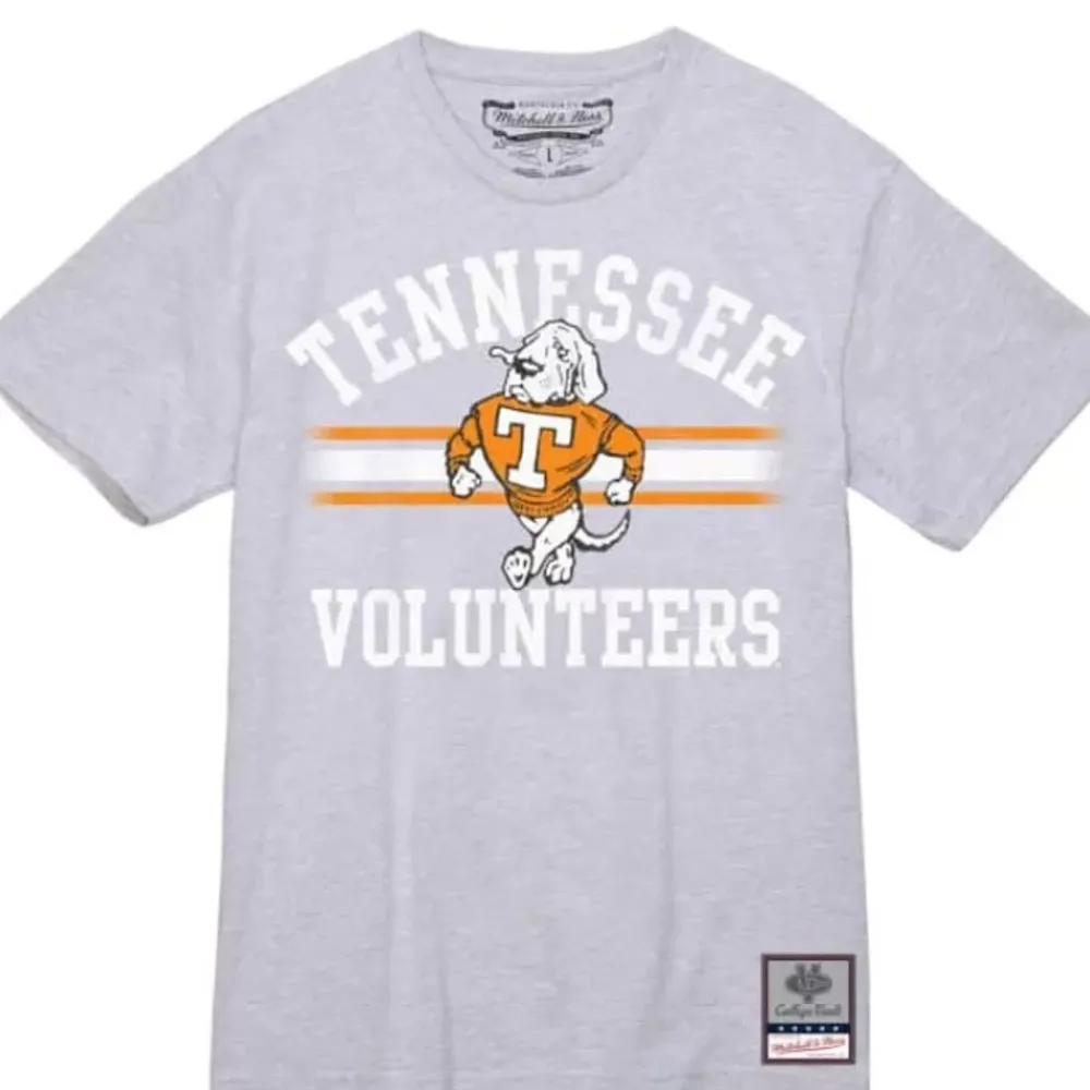 Apparel Mitchell & Ness T-Shirts & Tops-Vintage Stripes Tee University Of Tennessee