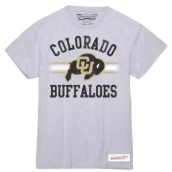 Apparel Mitchell & Ness T-Shirts & Tops-Vintage Stripes Tee University Of Colorado Boulder