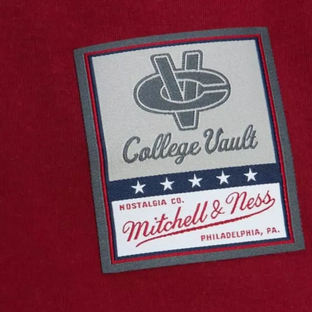 Apparel Mitchell & Ness T-Shirts & Tops-Vintage Stripes Tee University Of Arkansas