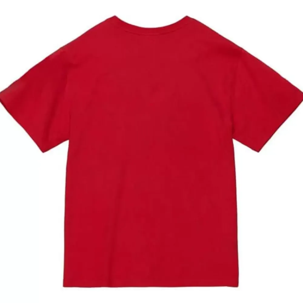 Apparel Mitchell & Ness T-Shirts & Tops-Vintage Stripes Tee University Of Georgia