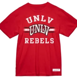 Apparel Mitchell & Ness T-Shirts & Tops-Vintage Stripes Tee Unlv