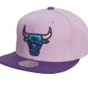 Headwear Mitchell & Ness -Violet Views Snapback Chicago Bulls