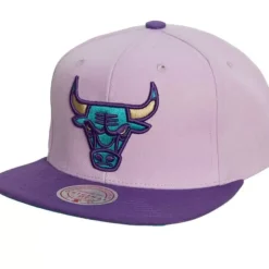 Headwear Mitchell & Ness -Violet Views Snapback Chicago Bulls