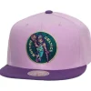 Headwear Mitchell & Ness -Violet Views Snapback Hwc Boston Celtics