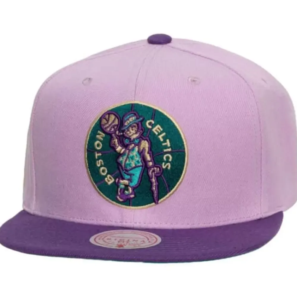 Headwear Mitchell & Ness -Violet Views Snapback Hwc Boston Celtics