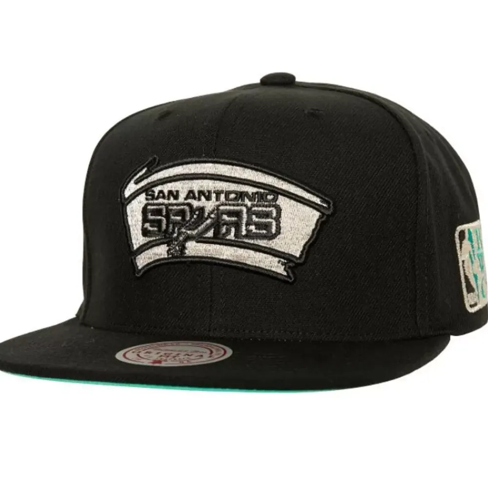 Headwear Mitchell & Ness -Watch Me Shine Snapback Hwc San Antonio Spurs