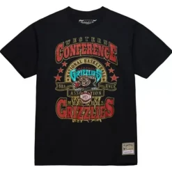 Apparel Mitchell & Ness T-Shirts & Tops-Wcf Tee Memphis Grizzlies