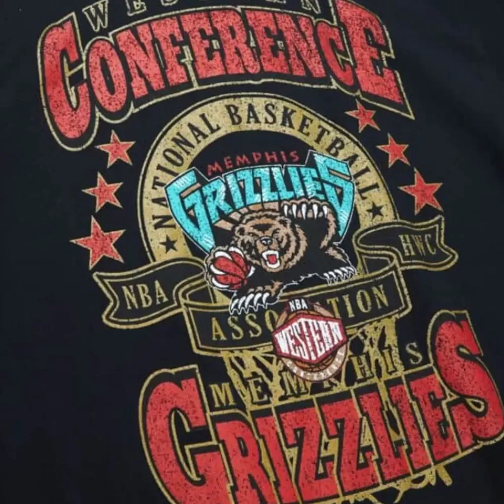 Apparel Mitchell & Ness T-Shirts & Tops-Wcf Tee Memphis Grizzlies